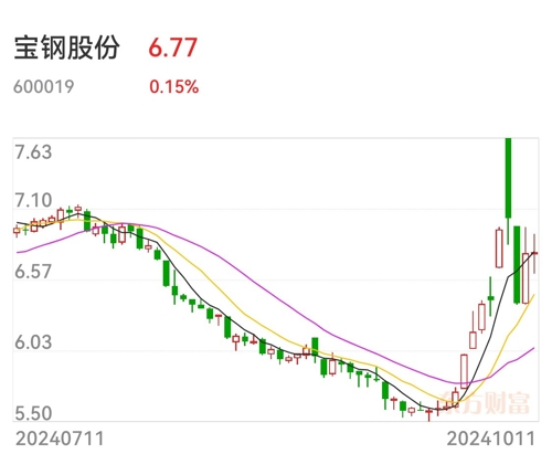 宝钢股份最新股价,宝钢股份最新股价动态及市场解读